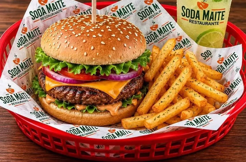 Hamburguesa de la casa