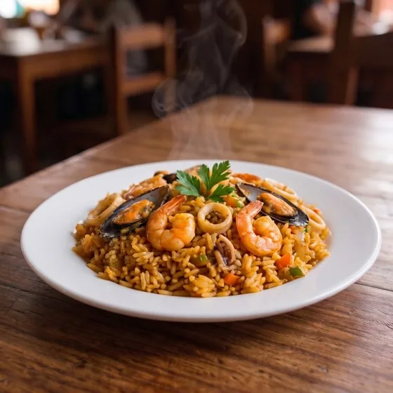 Arroz con mariscos