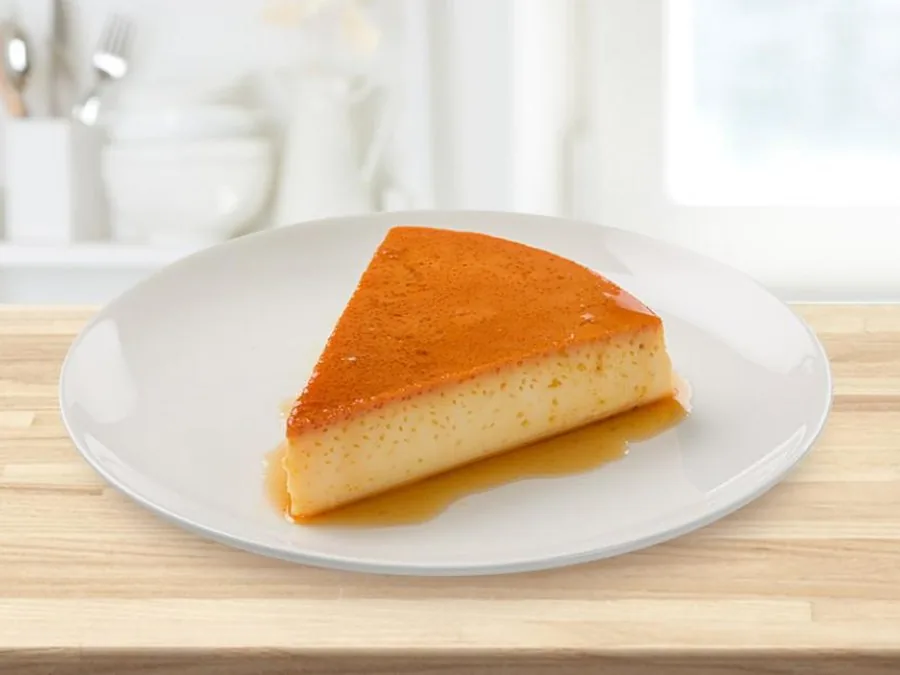 Flan de coco